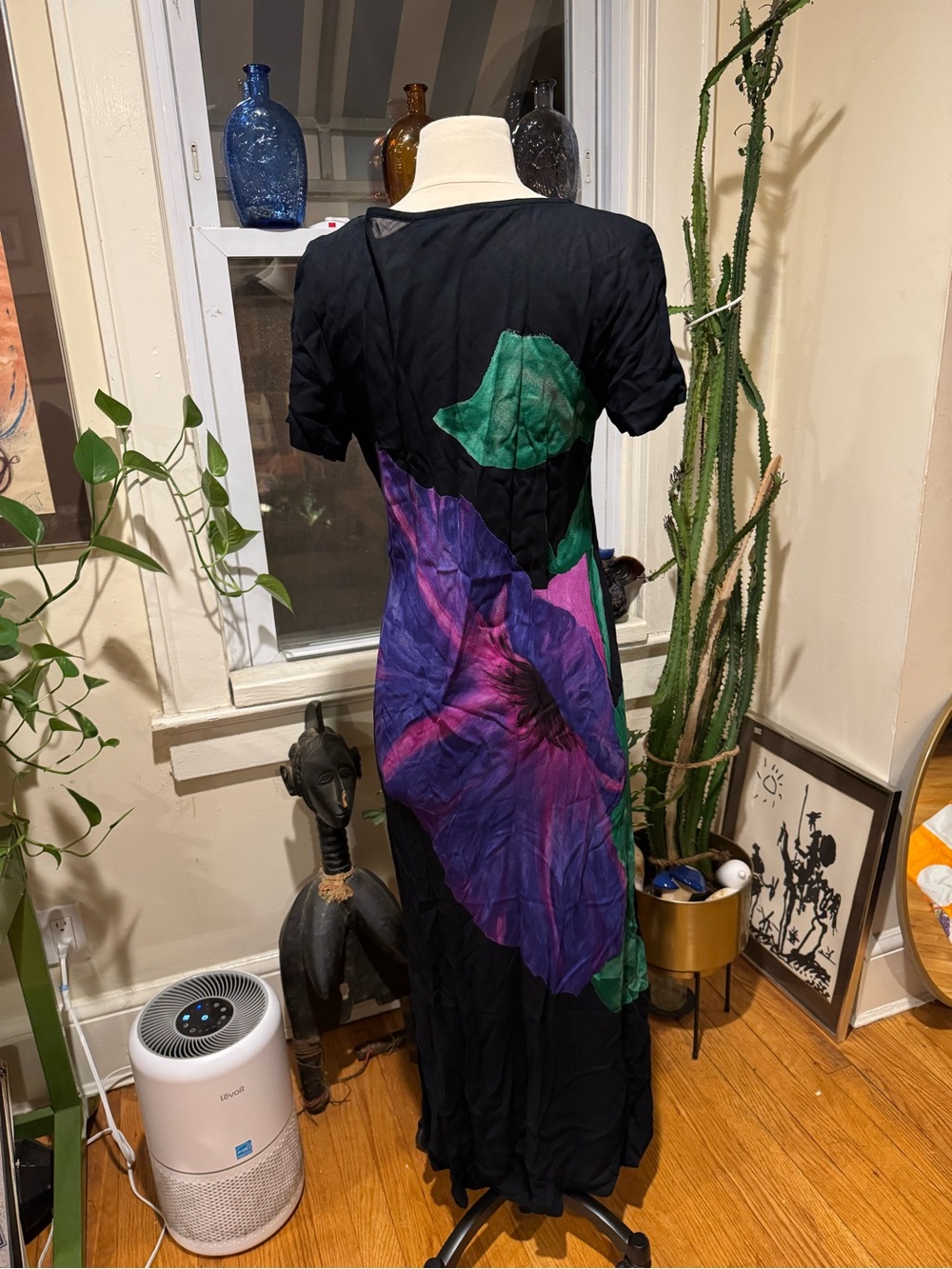 Carole Little Vintage Maxi Dress - Picture 3 of 4